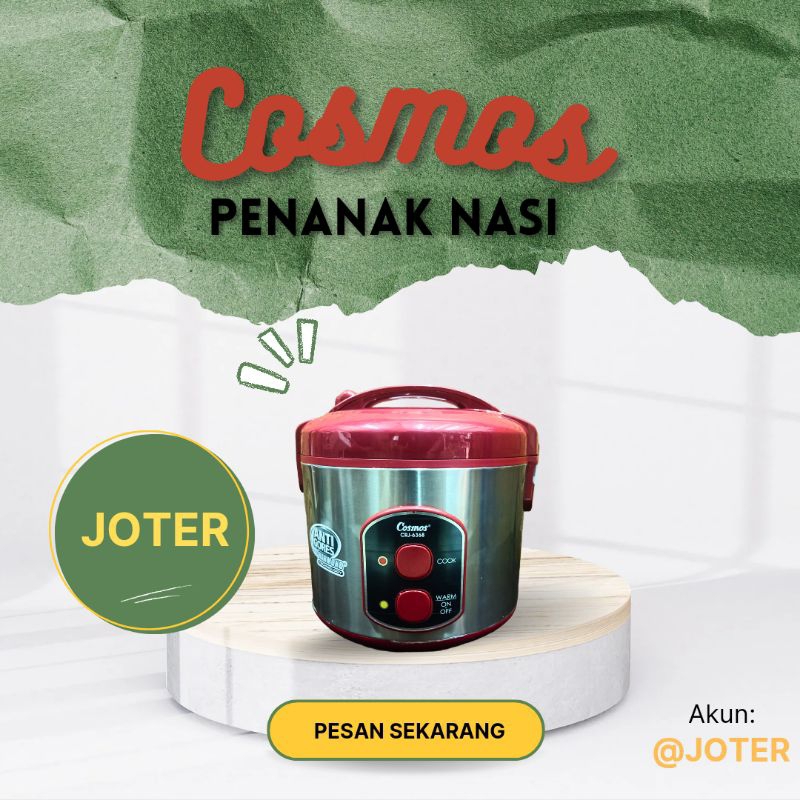 magic com / rice cooker cosmos CRJ-6368