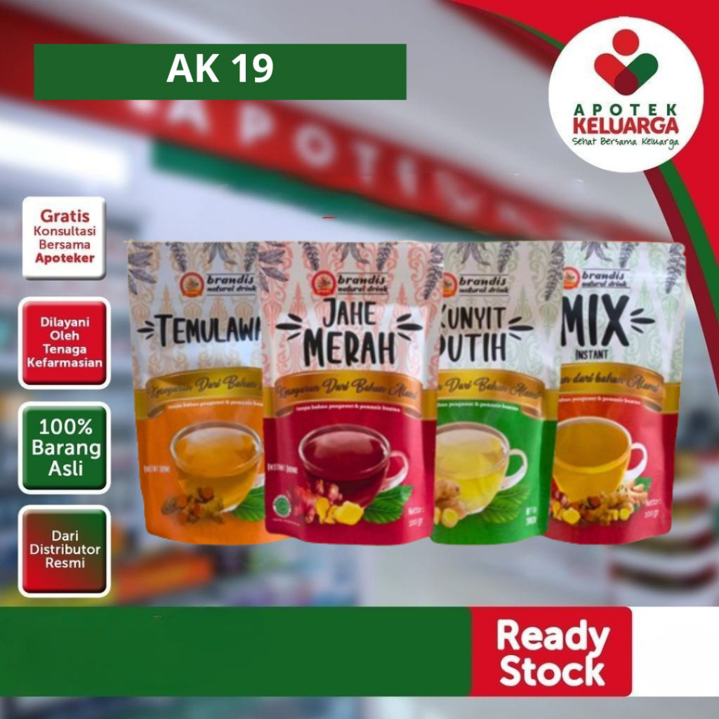 

BRANDIS 200 G MINUMAN HERBAL SIAP SAJI