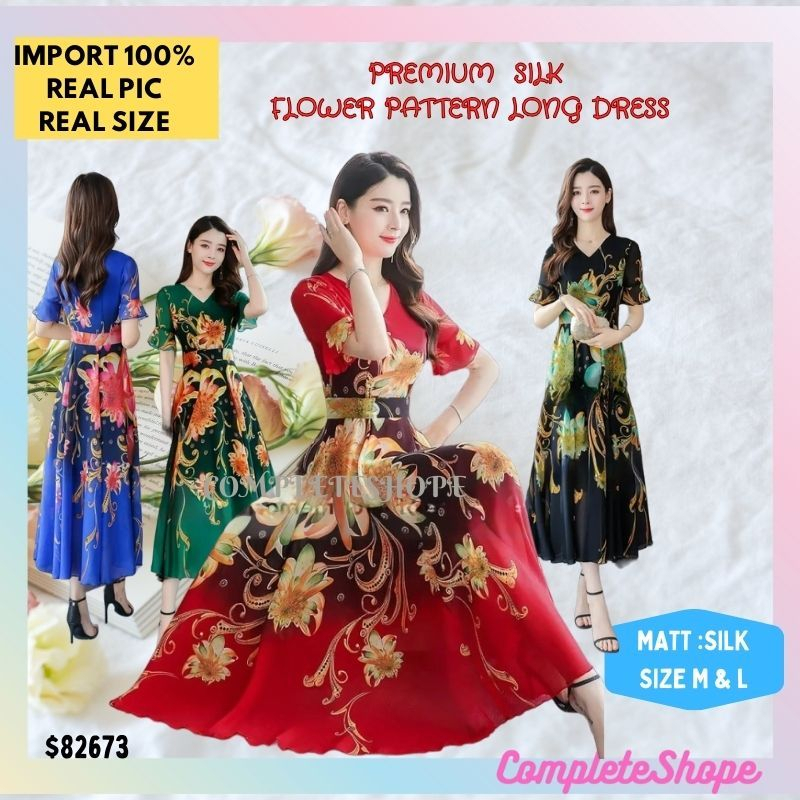 DRESS GAUN PANJANG / LONG DRESS WANITA REMAJA PUTRI ANAK PEREMPUAN PESTA WISUDA KONDANGAN PROM MEWAH