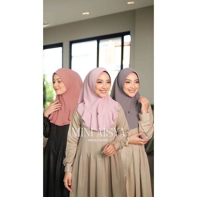 Mini aisya khimar by aneuku