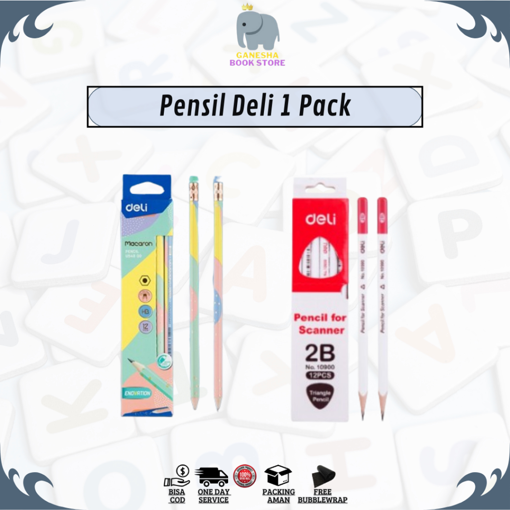 

ATK : Pensil Deli Pack - 1 Pack berisi 12 pensil