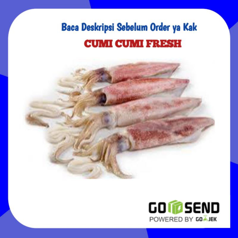 

Cumi Cumi Fresh 250gram 500gram - Sayur Segar Online Palembang