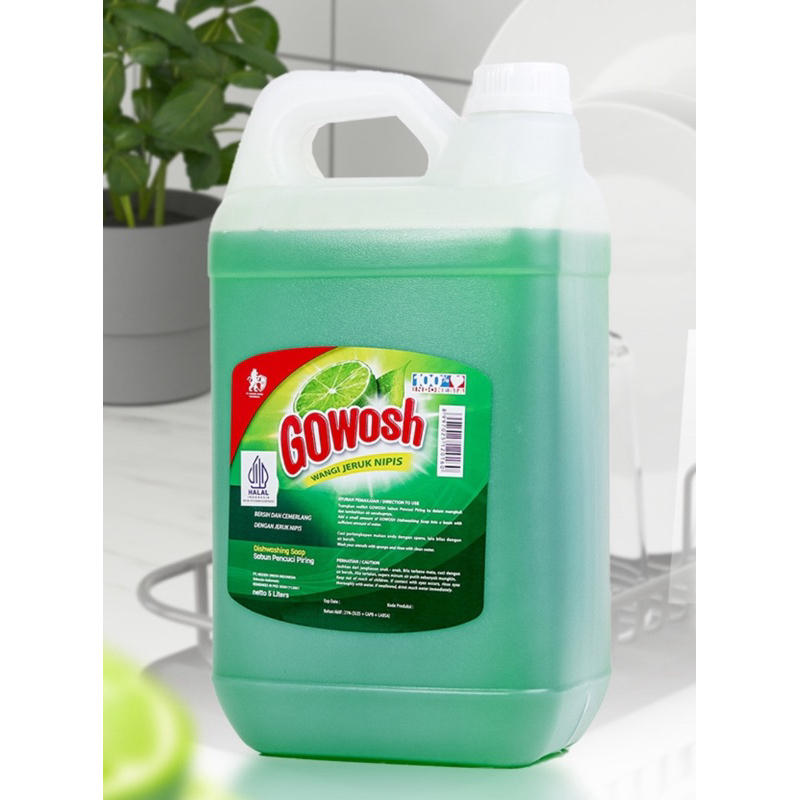 GOWOSH Sabun Cuci Piring Jerigen 5 Liter