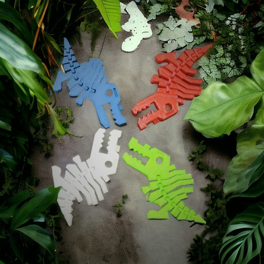 DINOSAURUS 3D PRINTING SPINOSAURUS T-REX - SPINOSAURUS