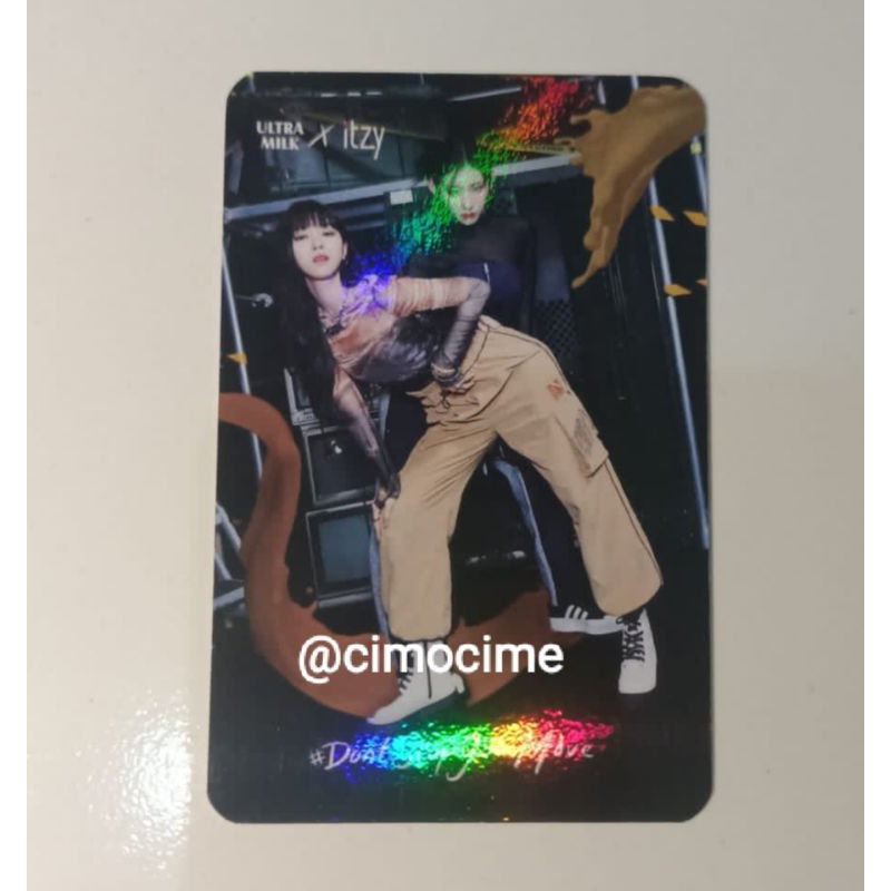 Photocard Itzy Ultramilk