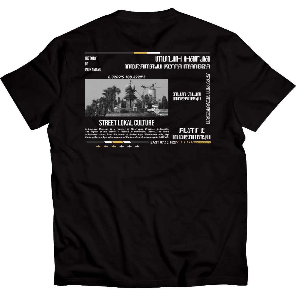 Kaos Indramayu Tshirt Indramayu PLAT E