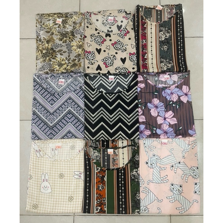 Terlaris DASTER Habel CSL Daster semata kaki Non Busui bahan Rayon