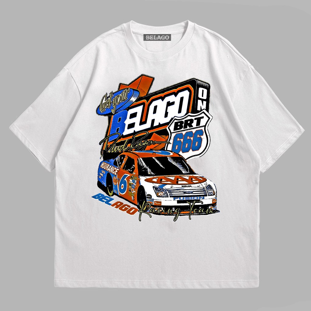 T-Shirt | BRT Get on 666 | Black | Belago Apparel | Kaos pria | Kaos keren | Kaos oblong | Distro