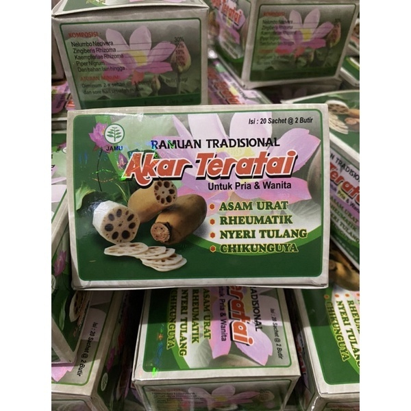 

AKAR TERATAI ISI 20 SACHET ORIGINAL