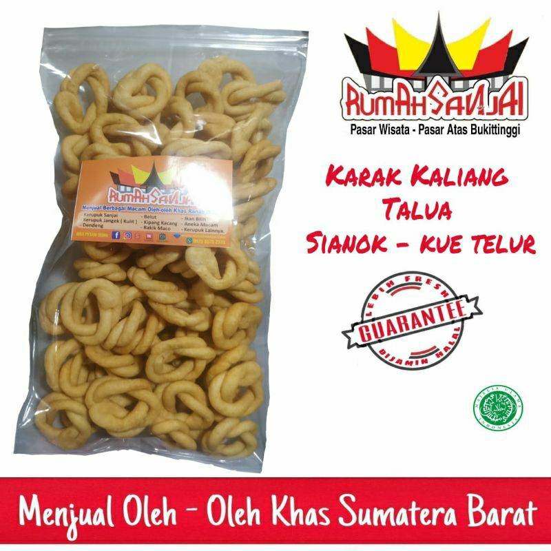 

Kue Talua sianok 250 gram