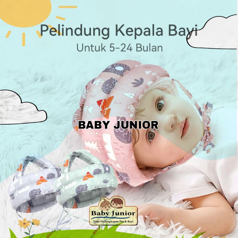 Helm Pelindung Kepala Bayi Merangkak - Pelindung Kepala Bayi Duduk dan Bermain