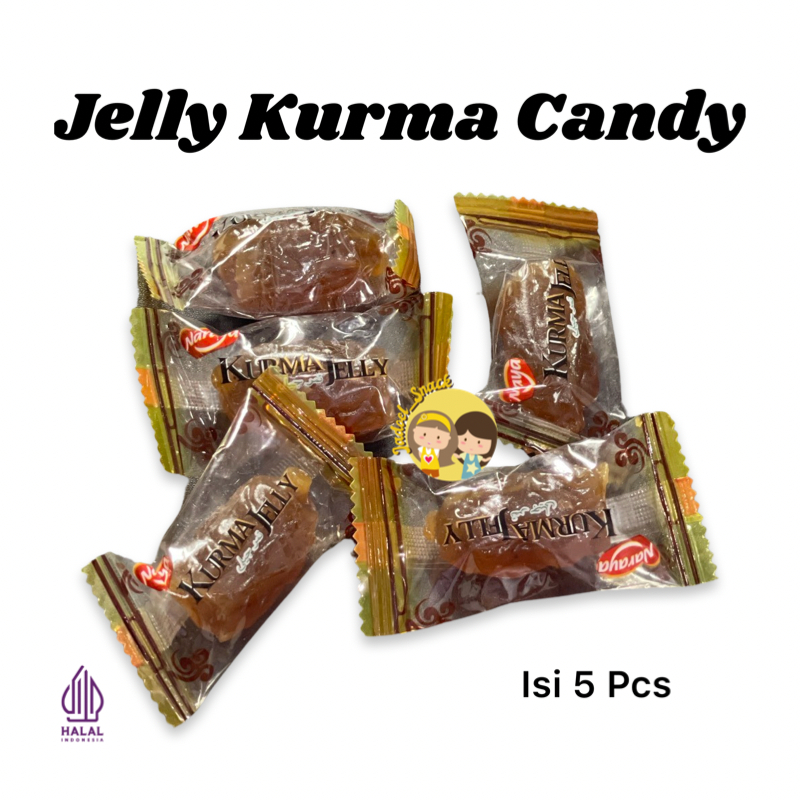 

Permen Kurma Jelly Lunak Rasa Kurma Manis isi 5 Buah by Jadoel_Snack