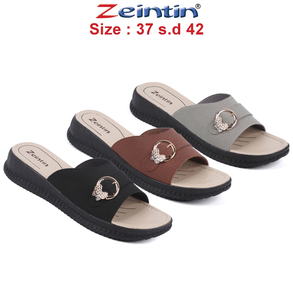 Sepatu Wanita yang Membuat Setiap Langkah Bersinar Zeintin  Sandal Wanita Wedges Sendal Wanita Casua
