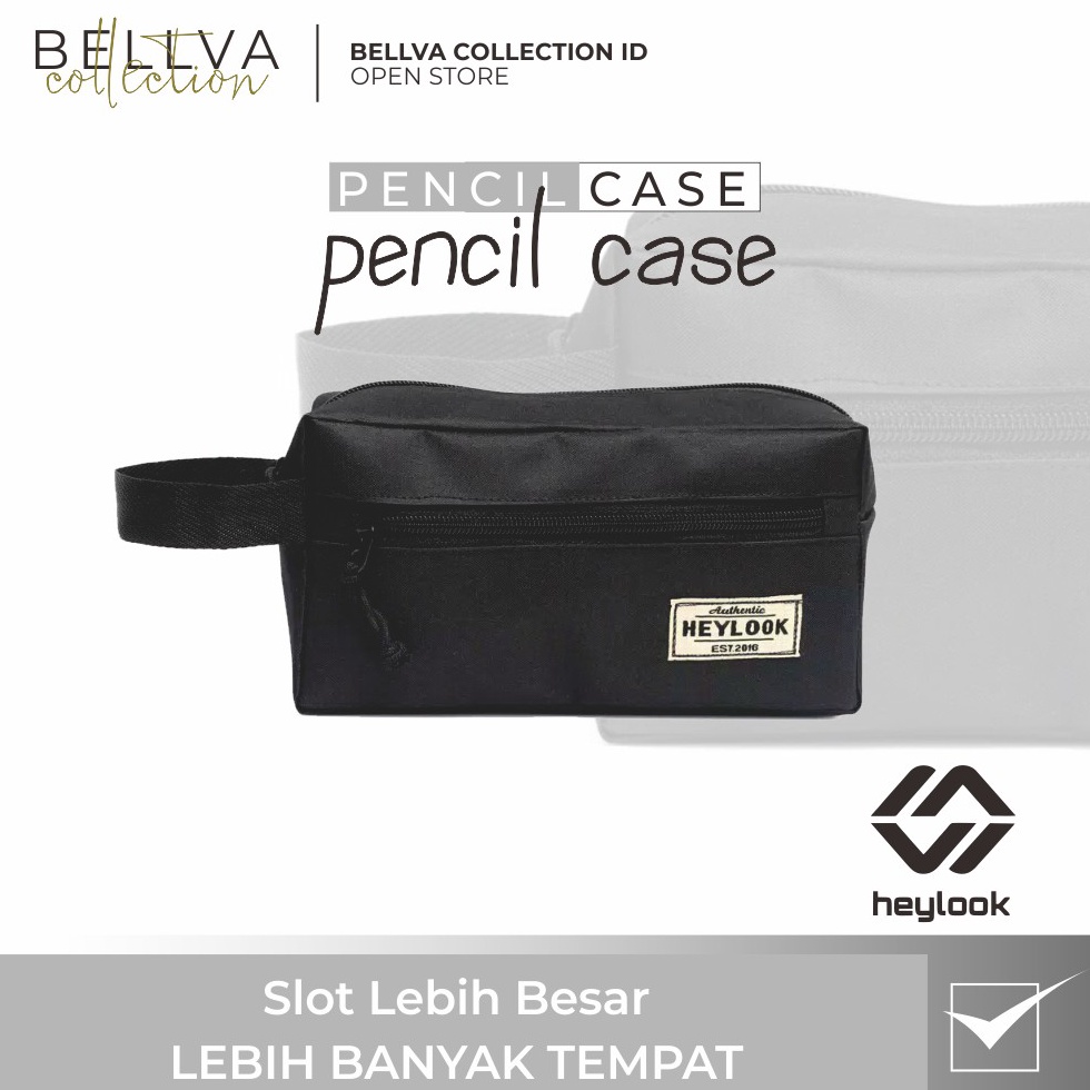 

el terkini Heylk Ktak Tempat Pensil Aestheti Waah ATK Anak Seklah Kuliah Pria Wanita Penil ase 7W