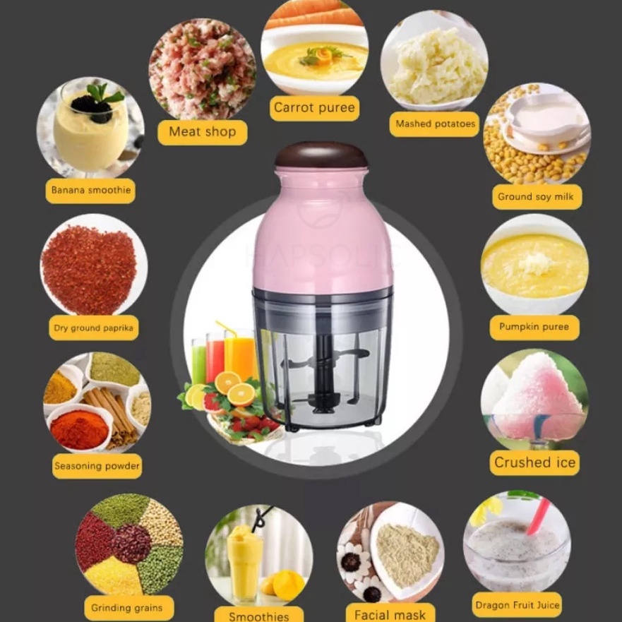 Ns Blender QUATRE Original Blender Capsule Blender Kapsul Serbaguna Cutter Quatre