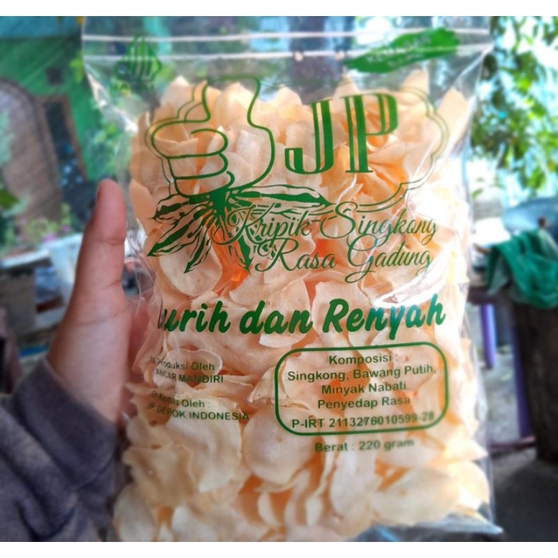 

Keripik singkong rasa khas gadung