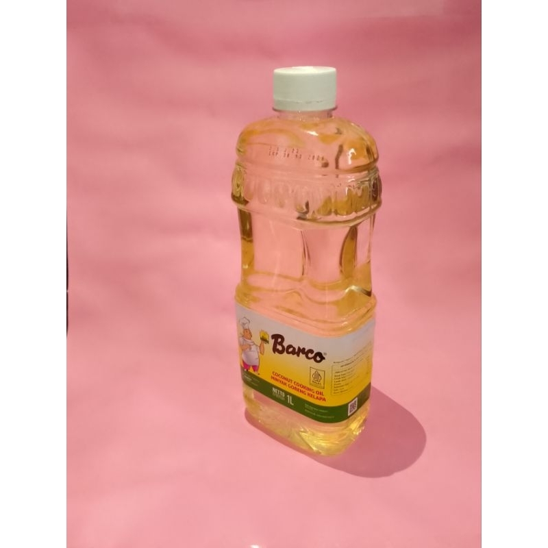 

Barco Minyak Goreng Kelapa Botol 1 Ltr "100% Coconut Oil