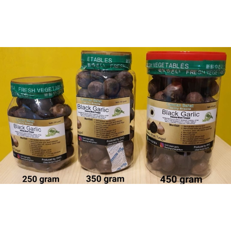 

Black Garlic Bawang Hitam Sehat