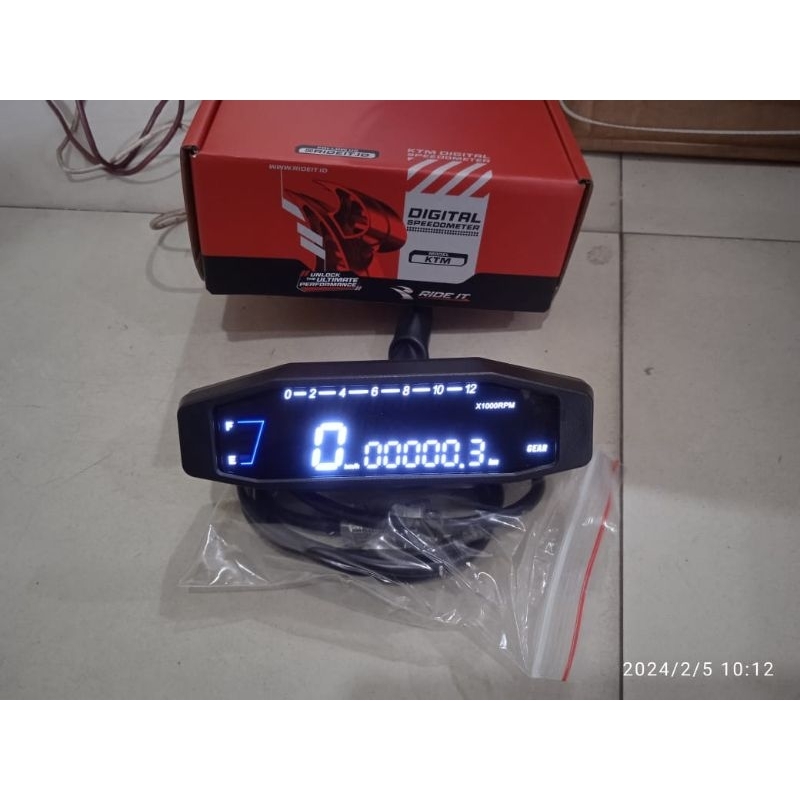 speedometer digital KTM universal motor cb150 ninja 150r vixion byson