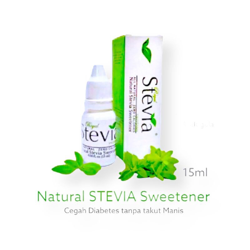 

Gula Cair Stevia Pemanis alami rendah kalori