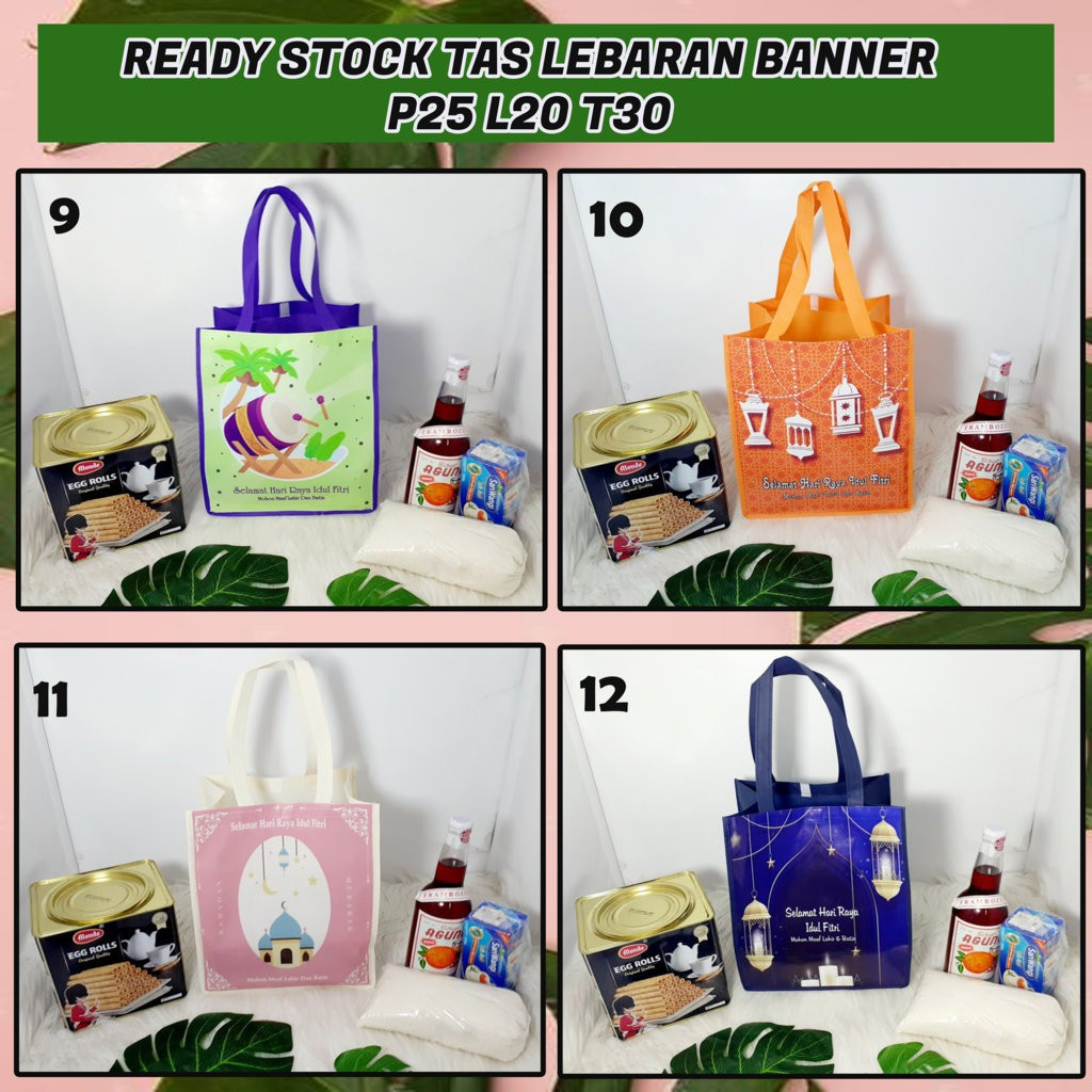 

Tas Parcel Lebaran Idul fitri 2021/ Tas Bingkisan Lebaran Ready Stok