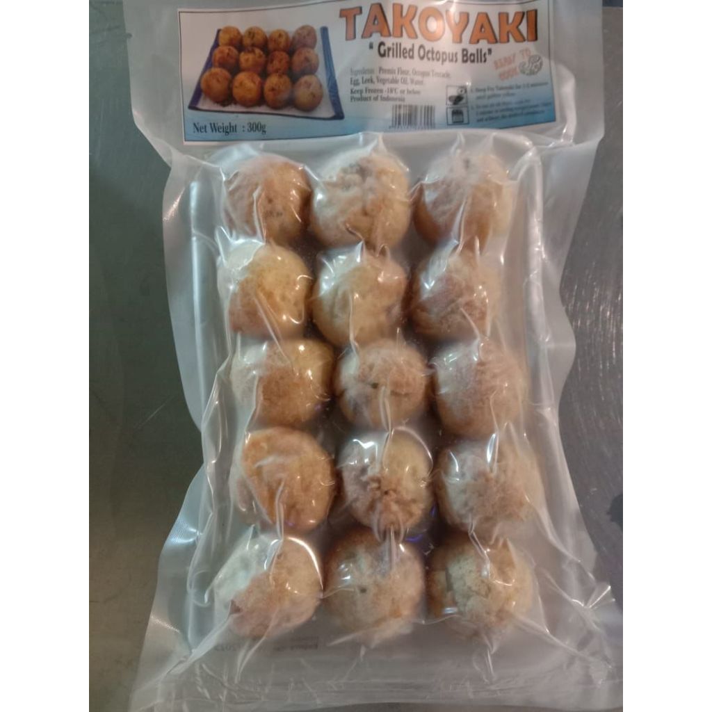 

Takoyaki Gurita Octopus Ball Frozen - 300gram Ready To Cook