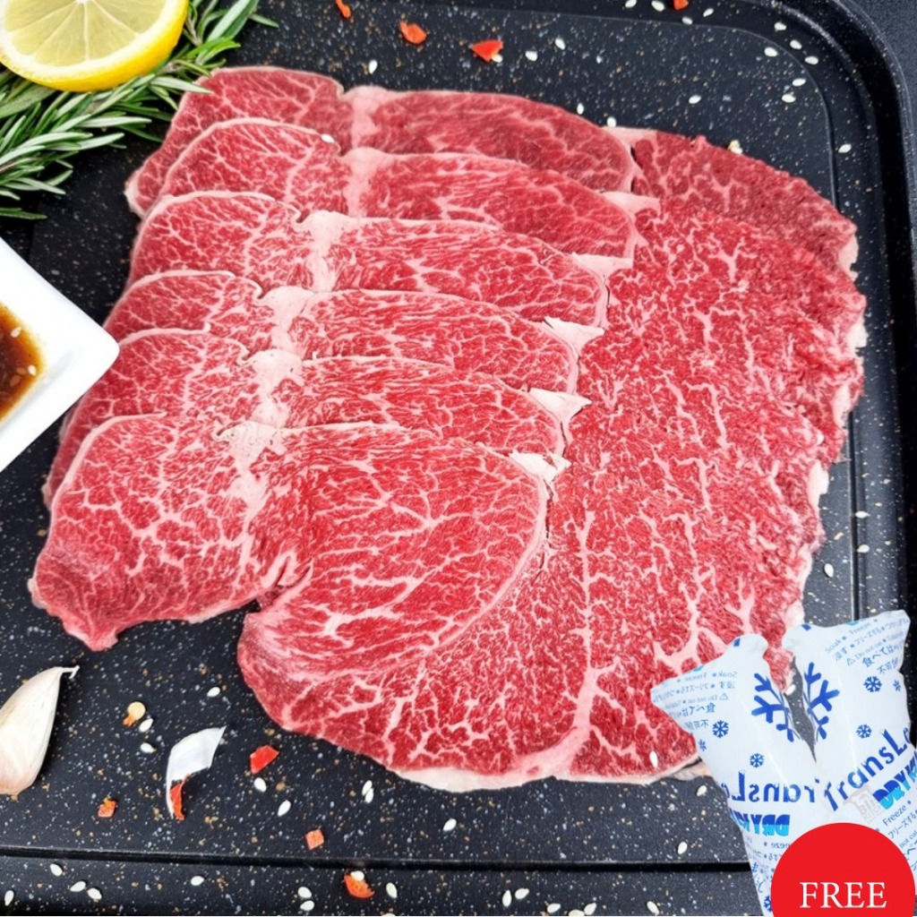 

Japanese Wagyu A5 Marukawa Beef Slice 150gr