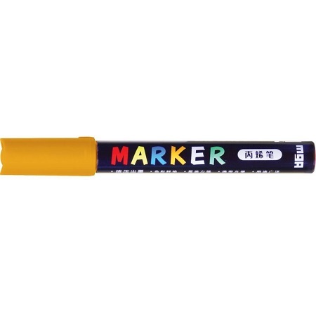 

M&G Acrylic Marker Medium Yellow Color APL976D9RN