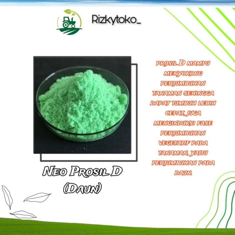 PUPUK DAUN - Neo Prosil D 50gram Repacking Pertumbuhan Daun Maksimal