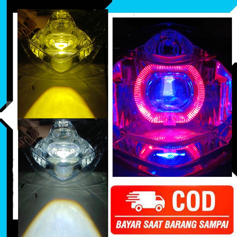 Lampu Motor Beat Karbu Ala ala Biled