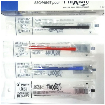 

Refill isi ulang Ballpoint pulpen Pen Pilot Frixion 0.5 / 0.7 mm