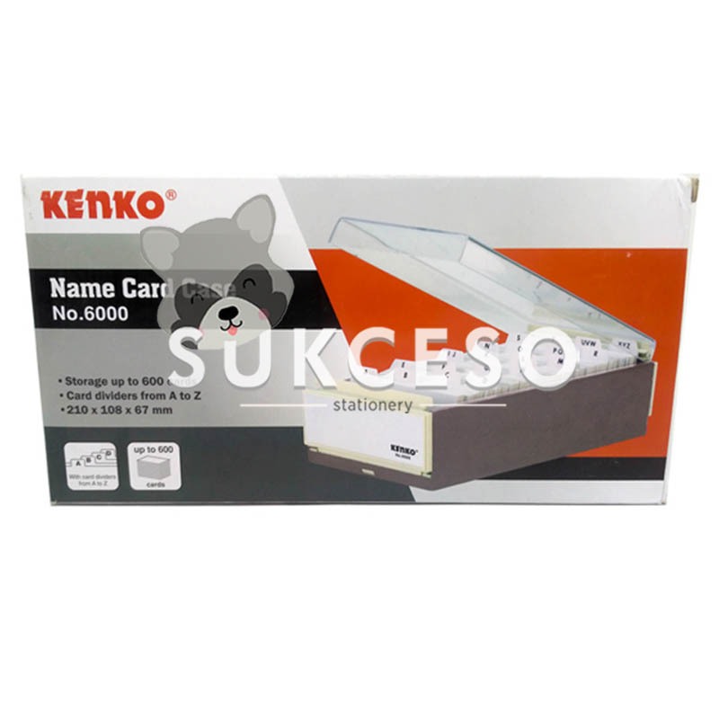 

Kenko Name Card Case No. 6000 Kotak Kartu Nama