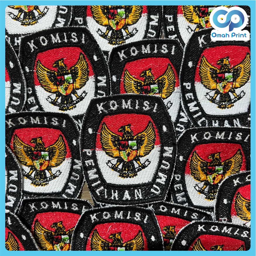 Bet KPU | Bordir KPU | Badge KPU | Logo KPU | Atribut KPU