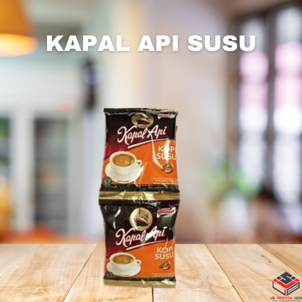 

Kopi Kapal Api Kopi Susu 31 gram 10 sachet