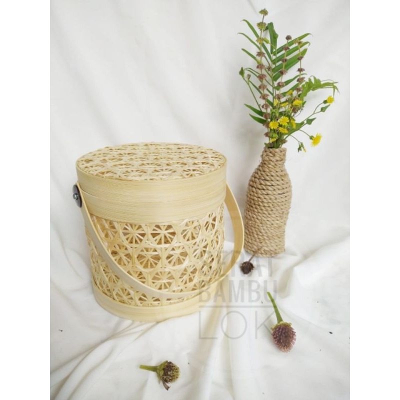 

rantang hampers/rantang bambu