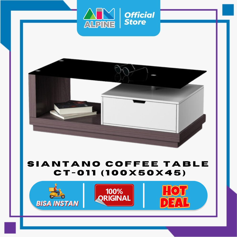 SIANTANO COFFEE TABLE CT-011 (100X50X45)