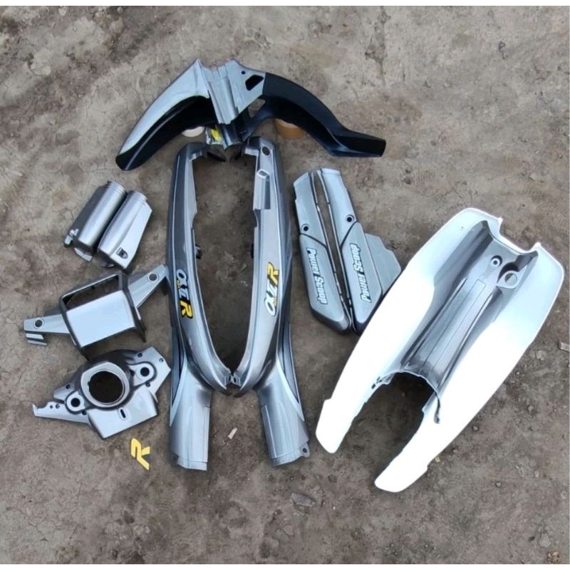 Bodi sett yamaha alfa bodi sett alfa silver terbaru