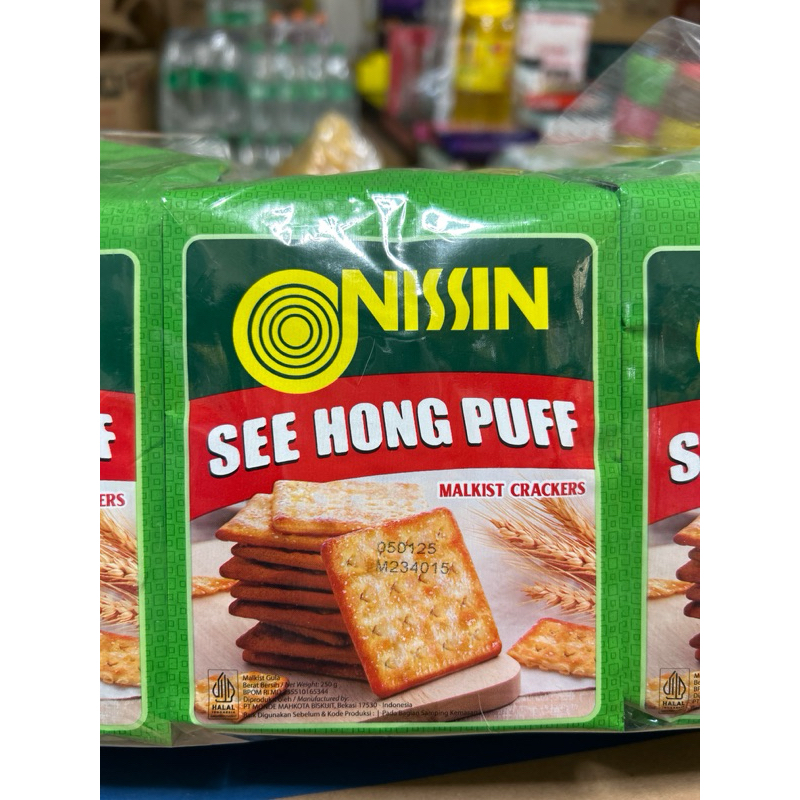 

Nissin see hong puff 250gram