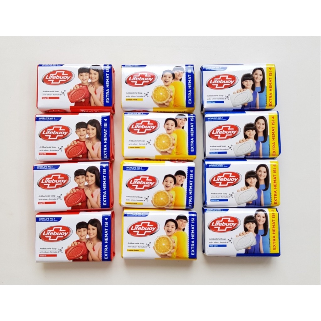 Lifebuoy Sabun Batang Bar Shiso & Mineral Clay random
