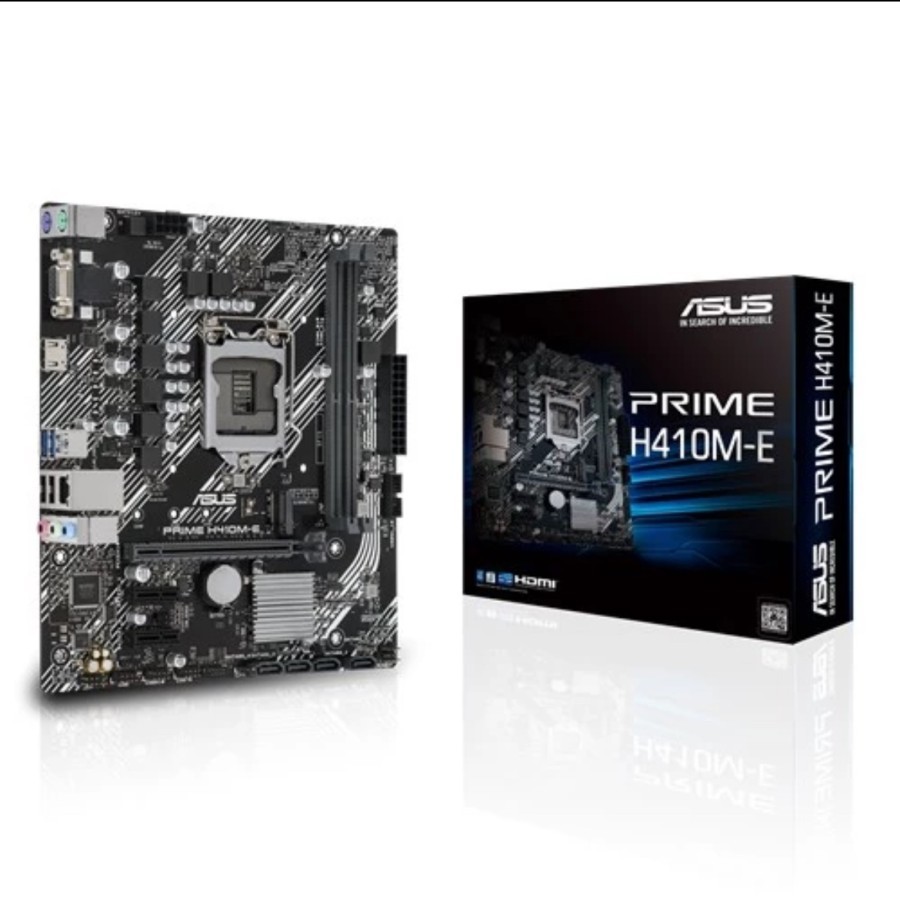 PAKET MOBO ASUS H410 + i3 10105F/10100F + RAM 16GB