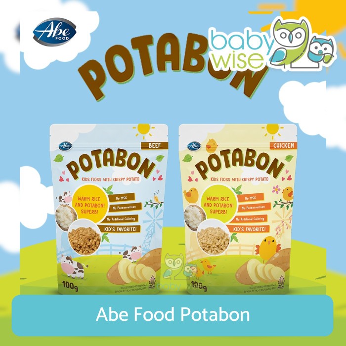 

Abe Food Potabon - Abon Anak Non MSG