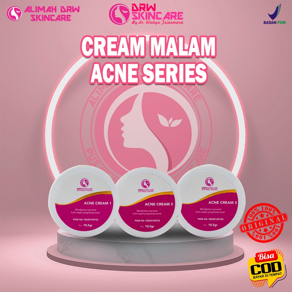 CREAM MALAM ACNE DRW SKINCARE ORIGINAL BPOM