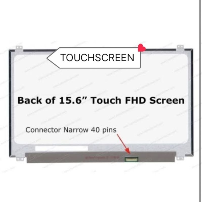 LED LCD TOUCHSCREEN LENOVO THINKPAD P52 P52S T570 T580