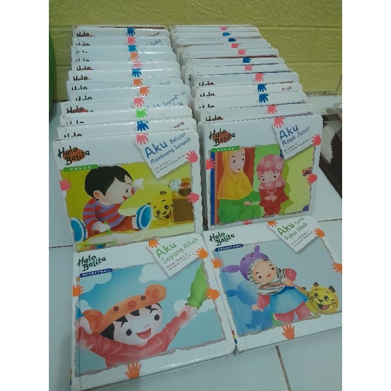 Buku halo balita preloved seri value
