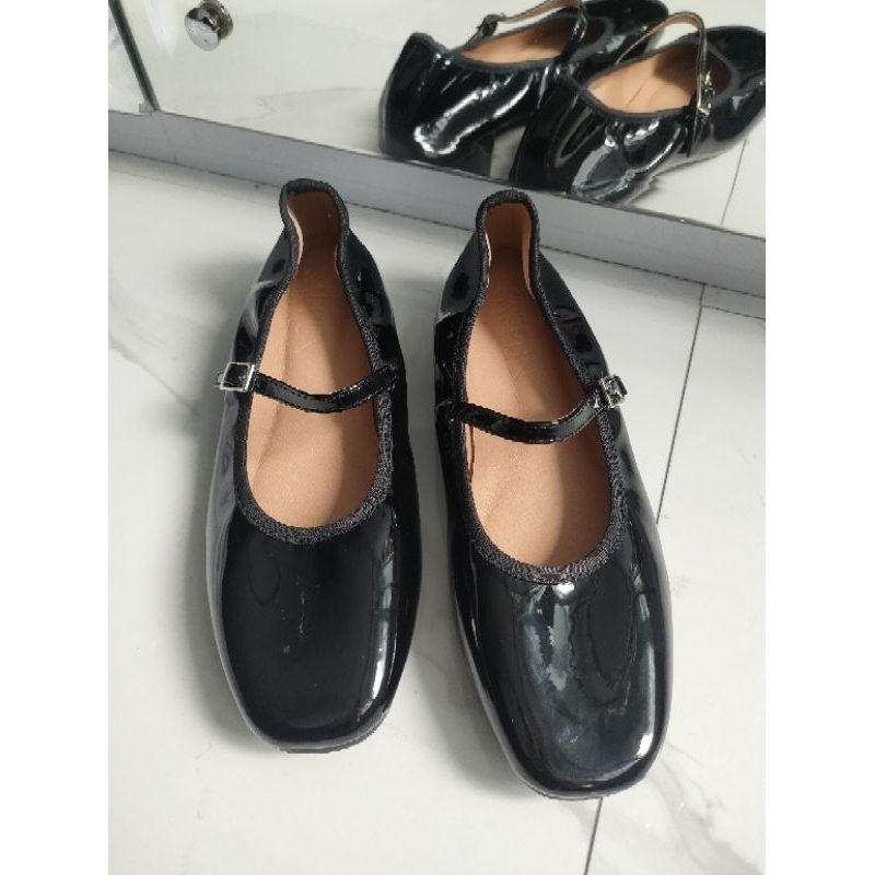 Sepatu Sappun Balet Ballet Original Ori New Baru Hitam