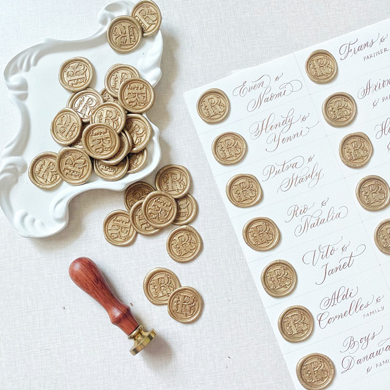 

Wax Seals | Wax Stamps | Stempel Lilin Flower Stamp Murah