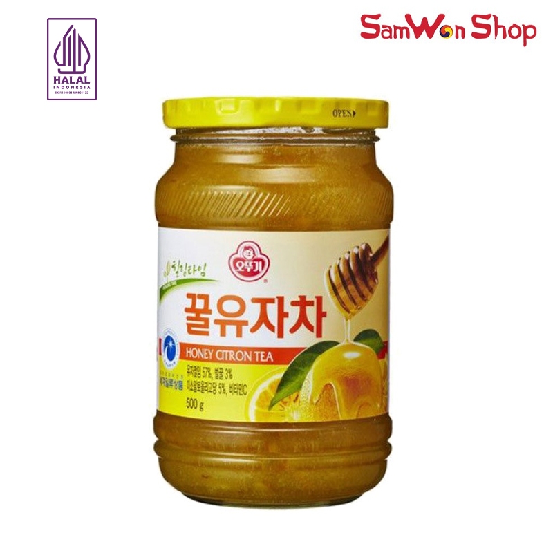 

OTTOGI HONEY CITRON TEA KUL YUJA CA 500 GR - TEH JERUK MADU KHAS KOREA