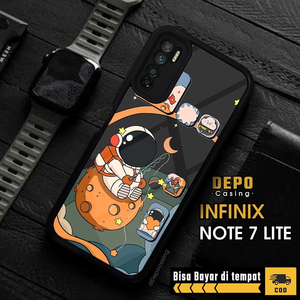 Case Infinix Note 7 Lite Casing Infinix Note 7 Lite Casing Depo Casing [AST2] Case Glossy Case Aesth