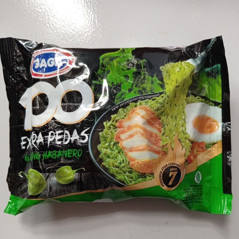 

Mie Gaga 100 Extra Pedas Goreng Habanero 85 gram 5 pcs