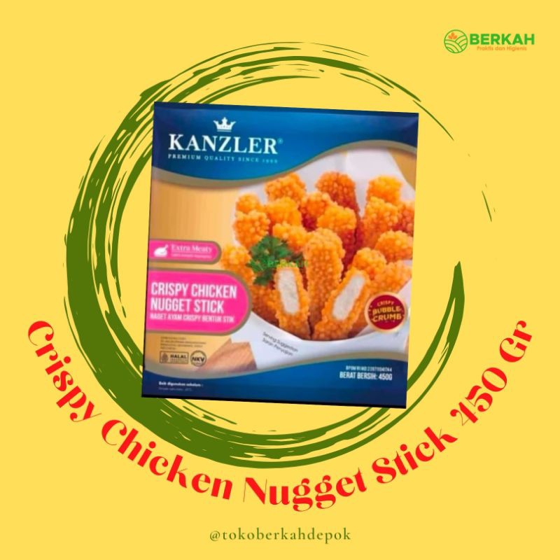 

Kanzler Crispy Chicken Stick 450Gr